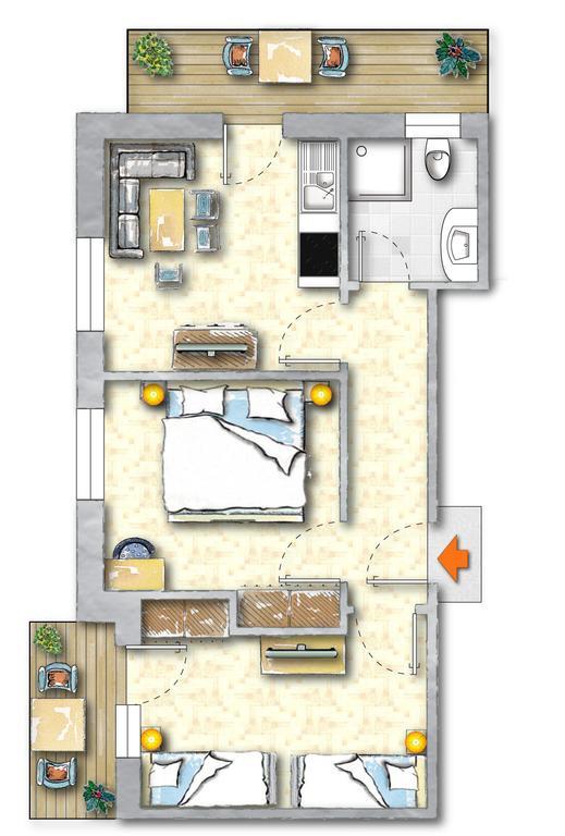 Landhaus Strolz Санкт-Антон-ам-Арльберг Экстерьер фото